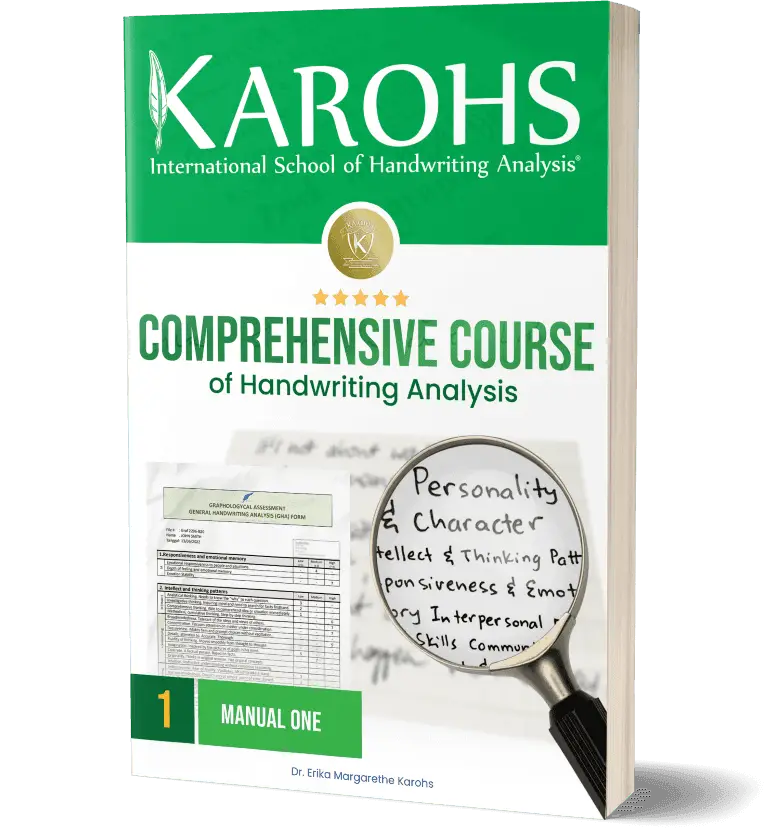 KAROHS - COMPREHENSIVE COURSE of Handwriting Analysis Graphology