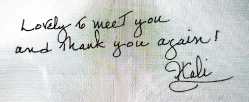 Signature artistic