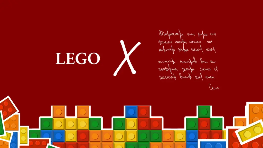 LEGO teaches us we build ourselves piece by piece